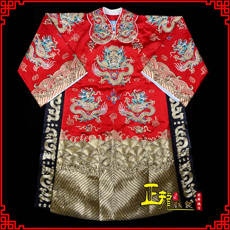 商丘皇帝蟒袍全金八宝团龙蟒